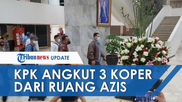 Wakil Ketua DPR Azis Syamsuddin Diduga Terlibat Kasus Suap, KPK Angkut 5 Koper setelah Penggeledahan