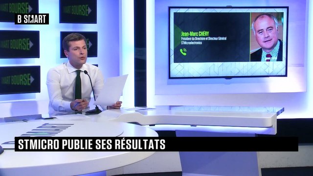 SMART BOURSE - L'invité de la mi-journée : Jean-Marc Chéry (ST Microelectronics)