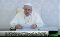 Papa Francisco: La Beatificación del Dr. José Gregorio Hernández es una bendición especial de Dios y nos invita hacia una mayor solidaridad entre los venezolanos