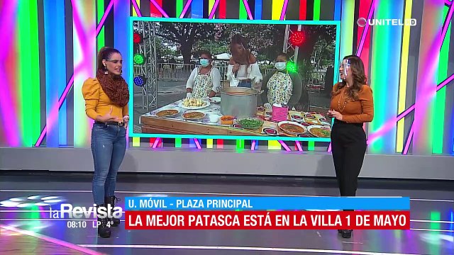 Graciela aprendió algunos secretos para poder preparar la tradicional patasca