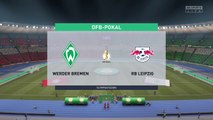 Werder Bremen vs RB Leipzig || DFB Pokal - 30th April 2021 || Fifa 21