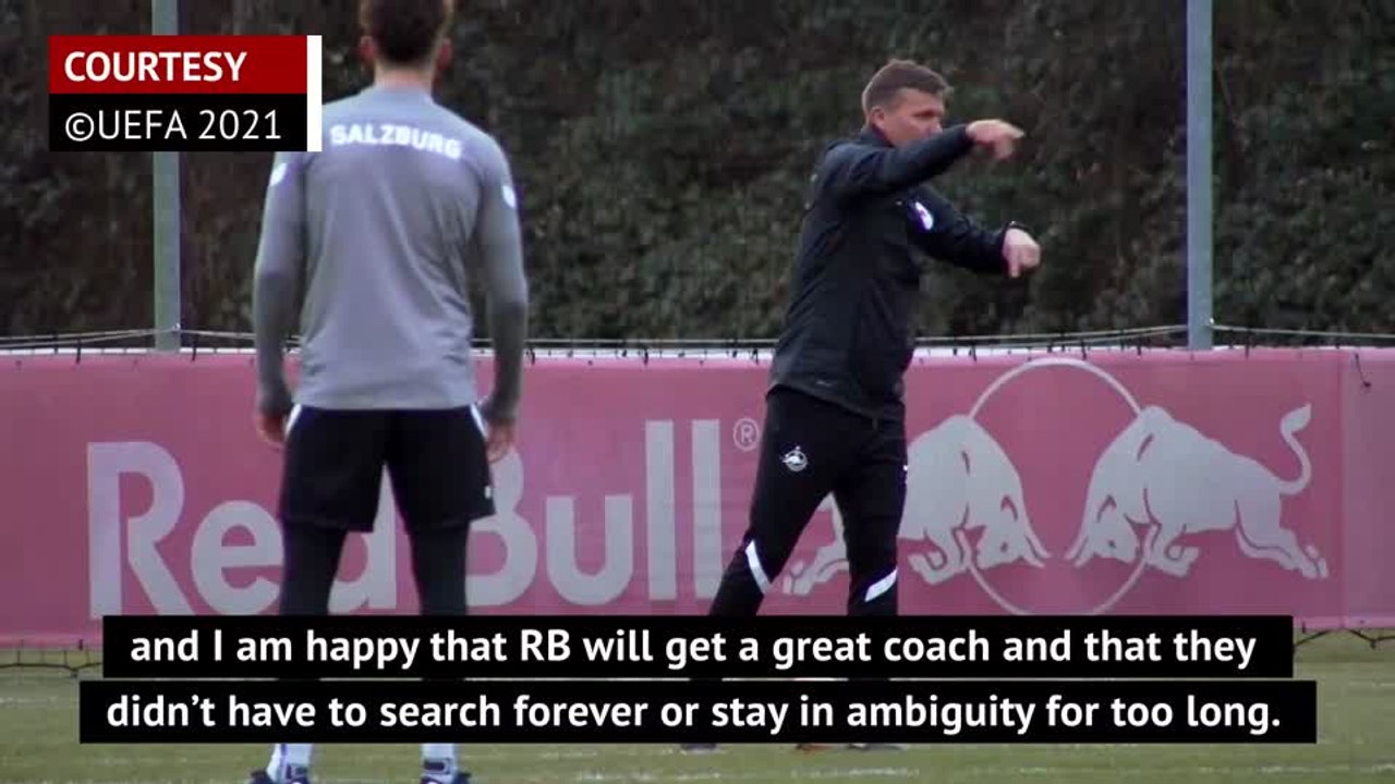 Bayern-bound Nagelsmann happy for calm after Marsch appointment