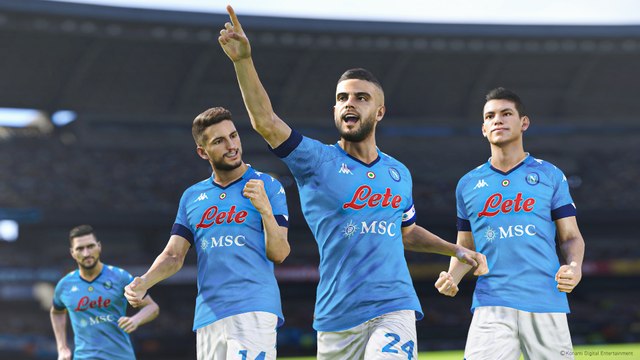 eFootball PES 2021 - Annonce du partenariat avec le SSC Napoli