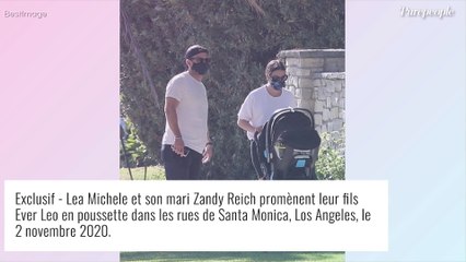 Lea Michele : Tendre photo avec bébé et son mari pour une date spéciale