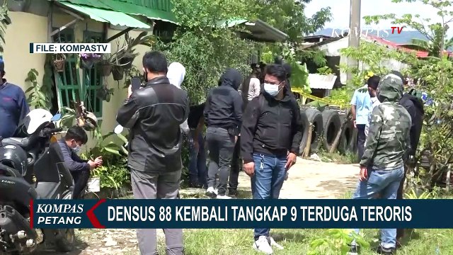 Densus 88 Tangkap 9 Terduga Teroris di Sulsel dan Sulteng