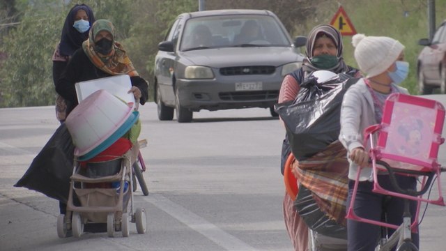 Many refugees fear poor living conditions in new Lesbos camp