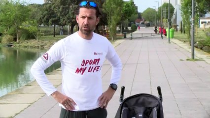 interview maritima: Guillaume Solera coach et éducateur sportif à Miramas sur le Fit poussette