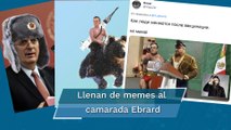 Marcelo Ebrard publica tuit en ruso y así reaccionaron en redes sociales