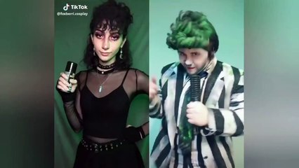 [Tiktok] Cosplay - Beetlejuice Cosplay Part 1 - Beetlejuice Cosplay Compilation