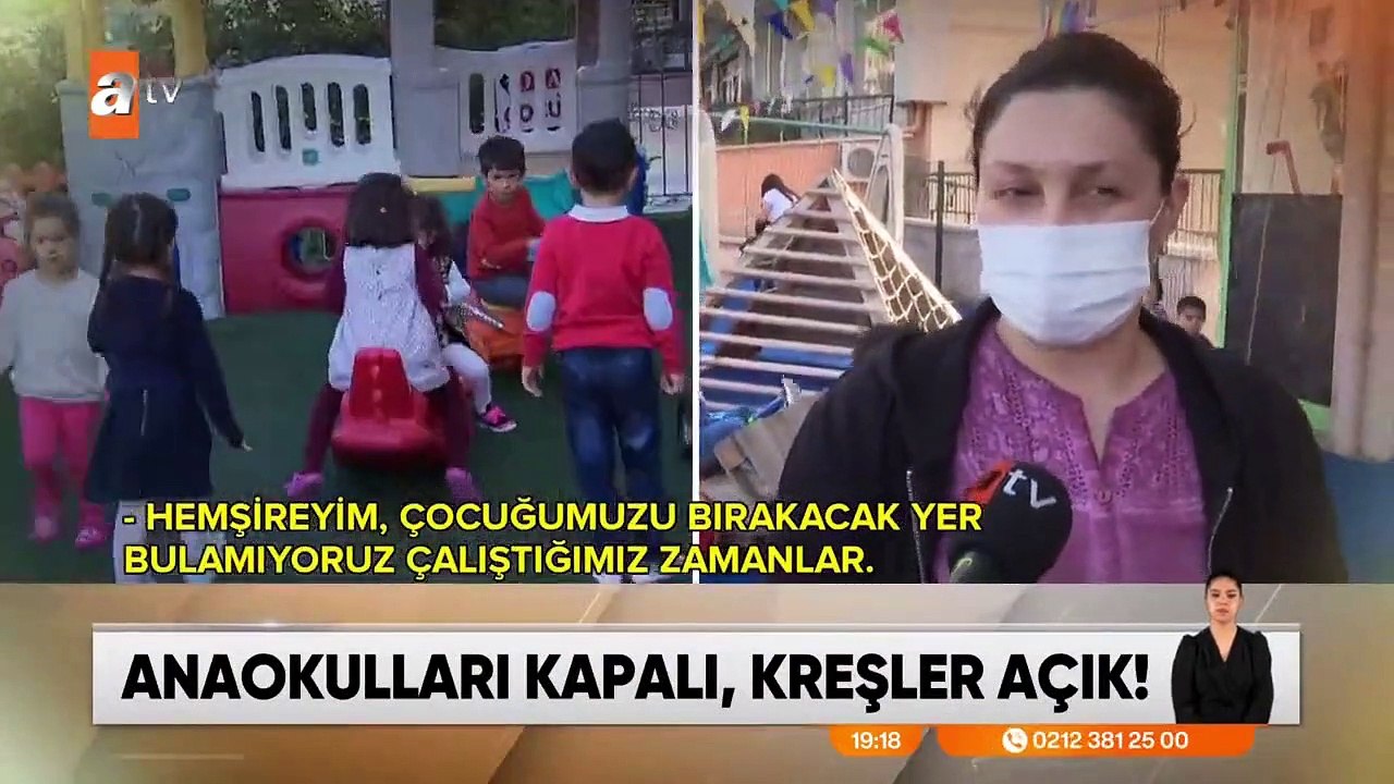 Anaokulu kapalı, kreş açık! ama...