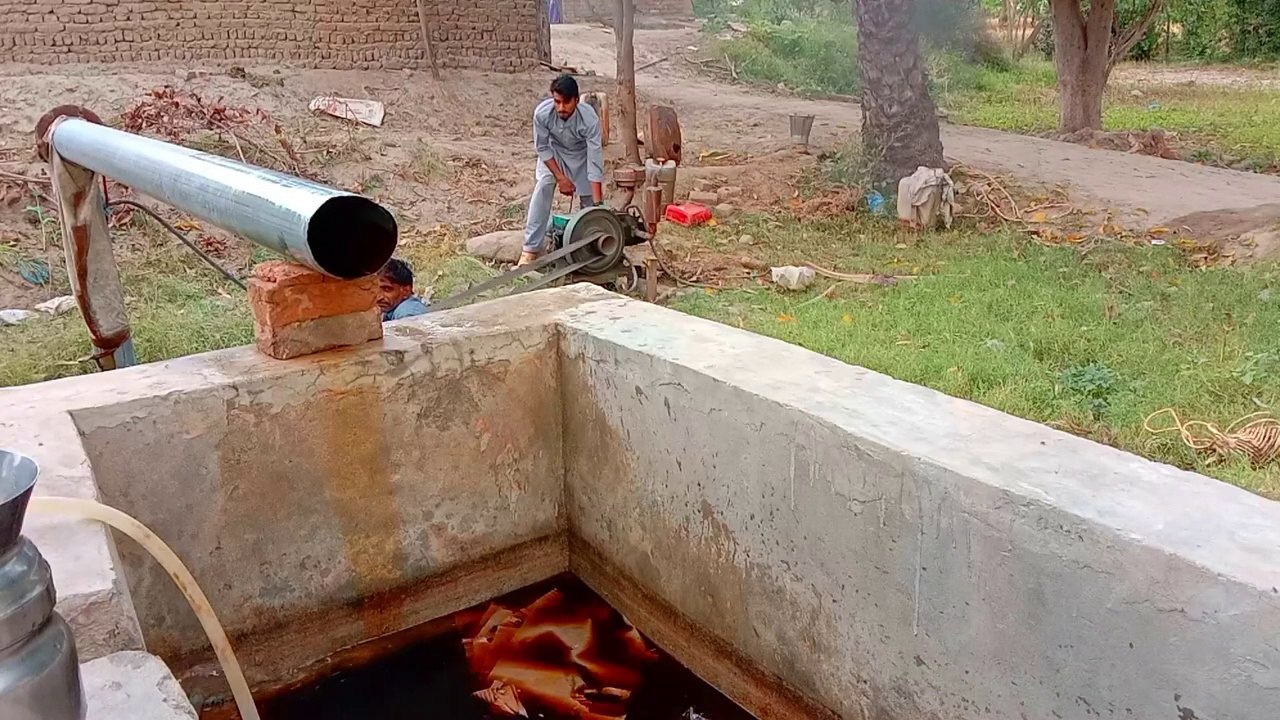 Oh my God-Run five years later and the color of the water