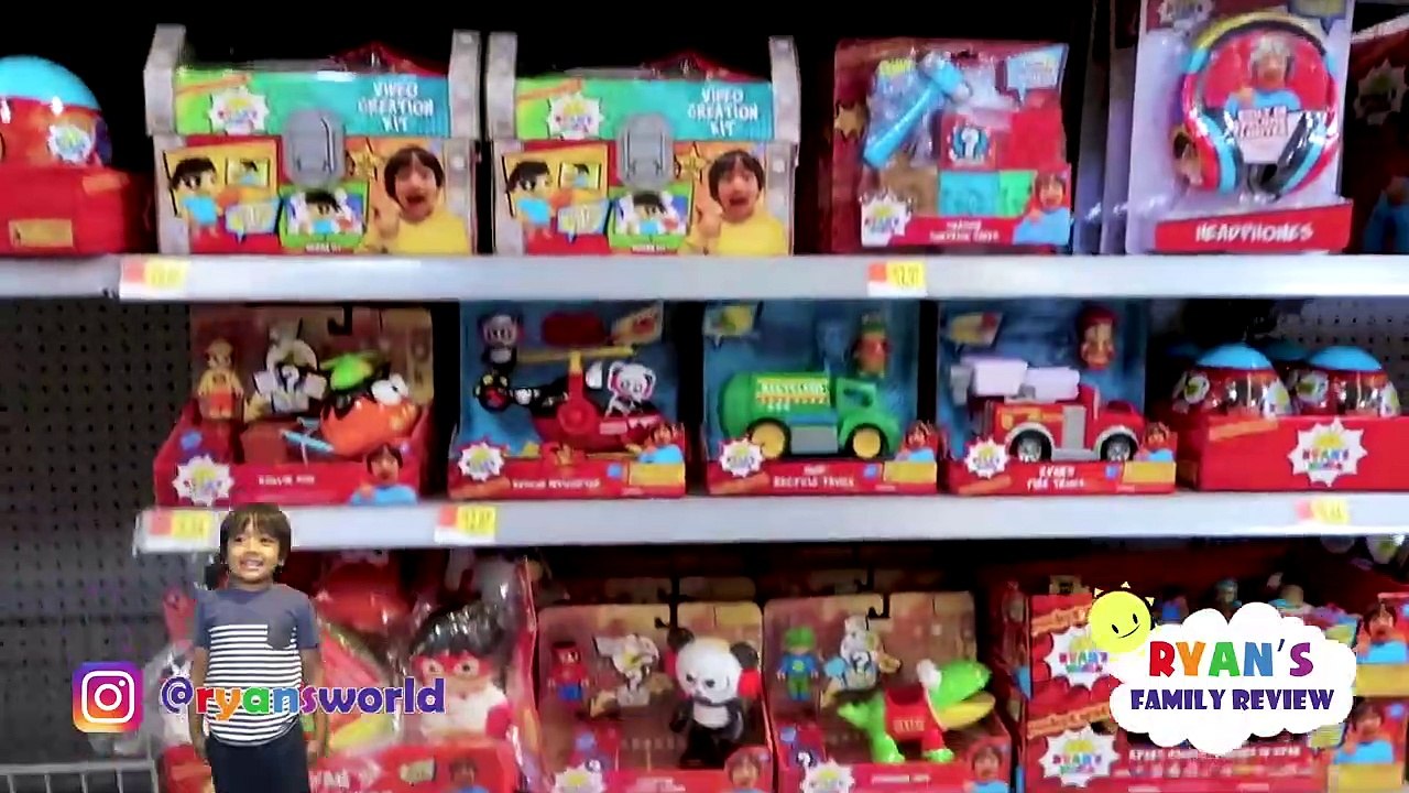 Surprise Ryan With New Ryan'S World Toys At Walmart!!!!
