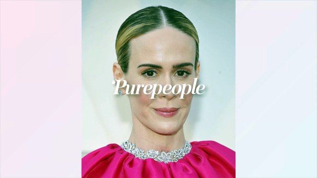 Sarah Paulson méconnaissable sur le tournage de la dernière saison d'American Horror Story