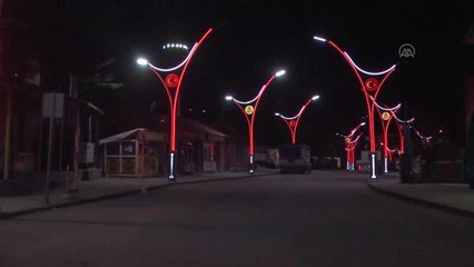 Hakkari'de cadde ve sokaklar boş kaldı