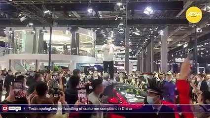 Tesla apologizes for handling of customer complaint in China