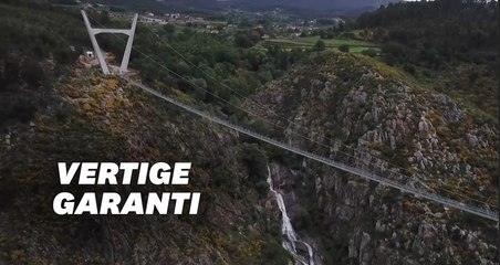 Le Portugal inaugure le pont suspendu le plus long du monde, vertige garanti