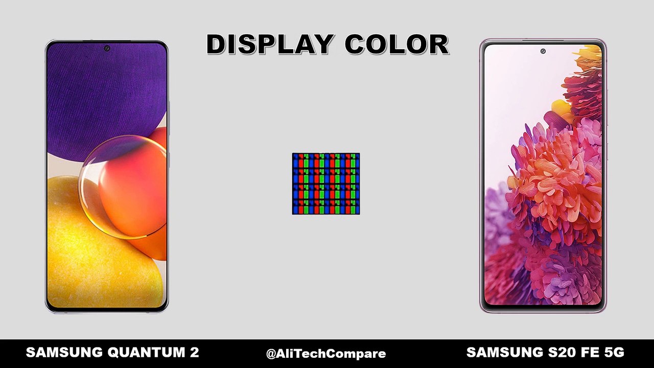 SAMSUNG GALAXY QUANTUM 2 VS SAMSUNG GALAXY S20 FE 5G | SPCIFICATION COMPARISON