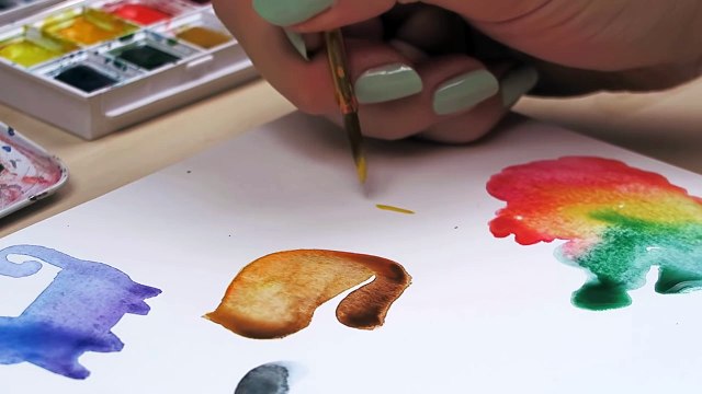 Watercolor Doodle Ideas For Beginners | Art Journal Thursday Ep. 8