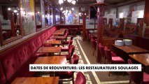 Déconfinement : les restaurateurs soulagés