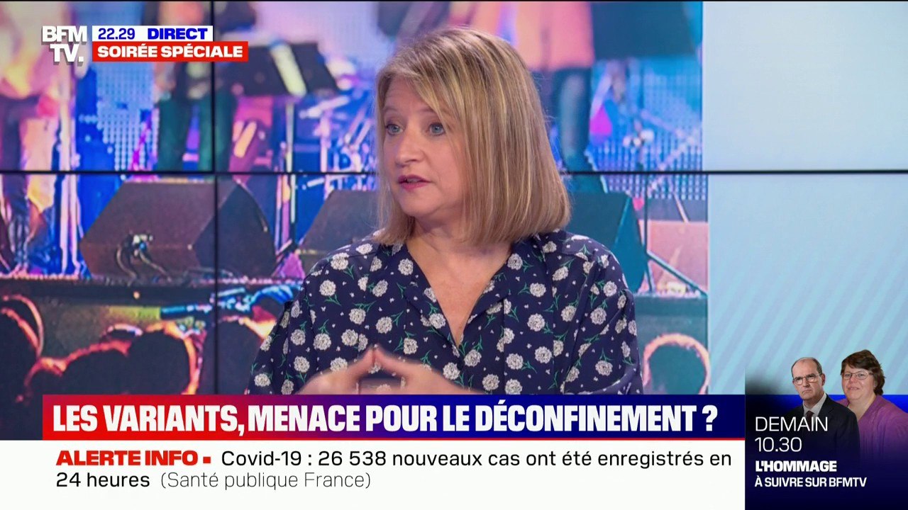 Pr Karine Lacombe: "Il y a des clusters qui sont en cours d'investigation et qui sont suspectés d'être des variants indiens"