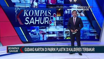 Gudang Karton di Pabrik Plastik Kebakaran, Api Baru Bisa Dipadamkan Setelah 2 Jam!