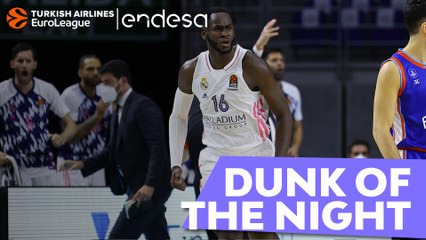 Endesa Dunk of the Night: Usman Garuba, Real Madrid