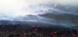 Nueva fisura en Volcán de Pacaya genera nuevo flujo de lava