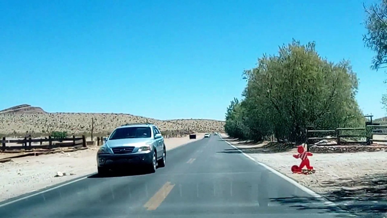 The Mojave Desert is an arid rain-shadow