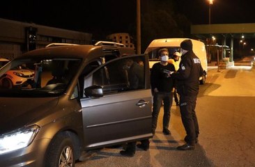 Tam kapanmada denetimler yoğunlaştırıldı, ihlal yapan vatandaşlar cezadan kurtulamadı