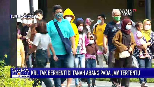 Ini Penjelasan KCI Soal KRL Tak Berhenti di Stasiun Tanah Abang pada Jam 15.00-19.00
