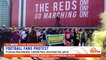 Manchester United's pitch INVADED by protesters as CHAOS cancels the game against Liverpool _ 7NEWS