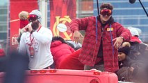Parade bei Minusgraden - Kansas City feiert seine Chiefs