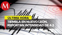 Se siente sismo de 4.2 grados en Montemorelos, NL