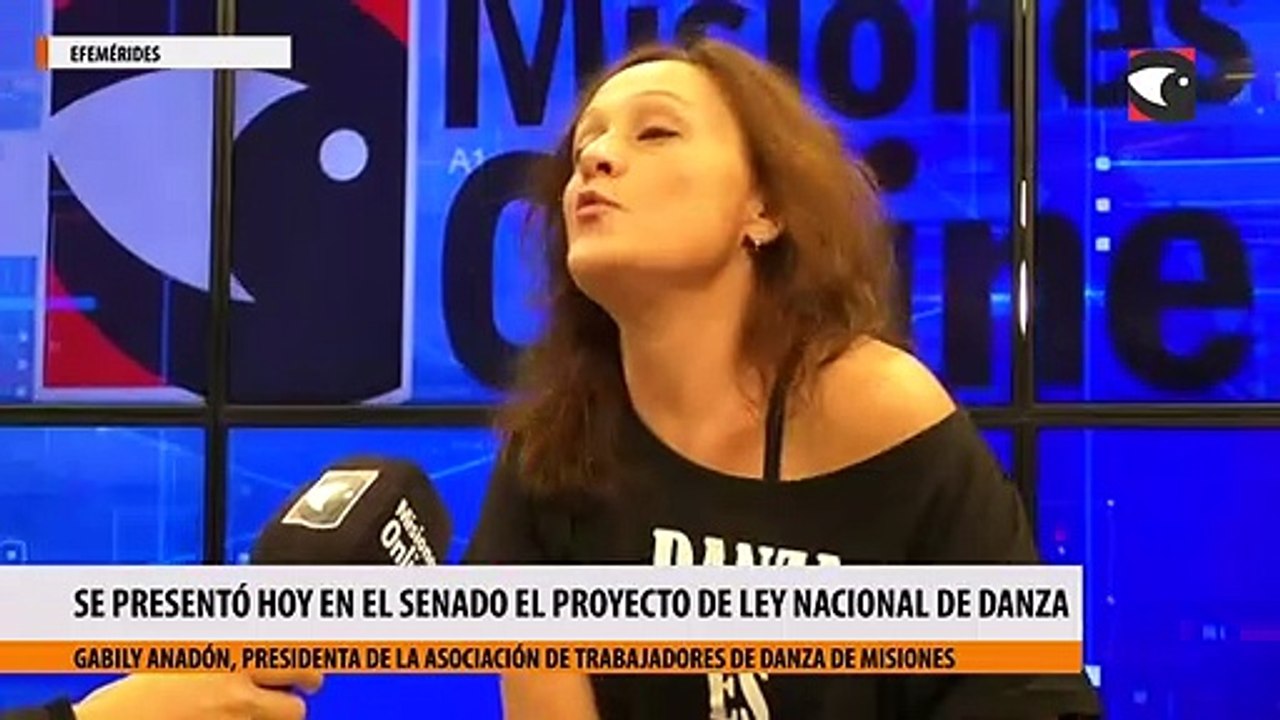 Se presentó hoy en el senado el proyecto de ley nacional de danza