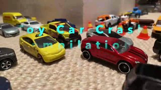Toy Car Crash Compilation #6 Stop Motion