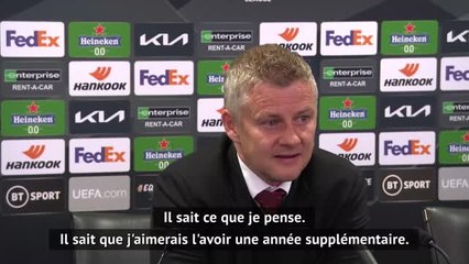 Demies - Solskjær encense Cavani