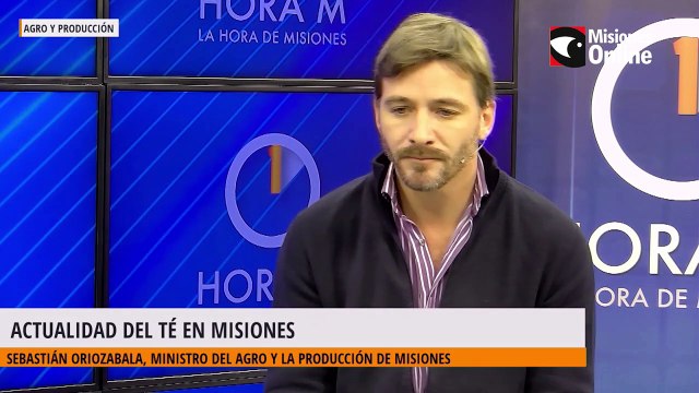 Entrevista Sebastián Oriozabala, ministro del Agro y la Producción de Misiones
