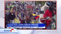 Manifestaciones en Colombia en rechazo a reforma tributaria