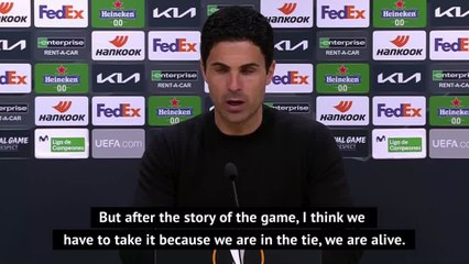 Arteta relieved tie is 'alive' as Arsenal escape Villarreal with away goal
