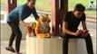 Fake Tiger Vs Man Scare Prank Video - So Funny Man Reaction With Fake Tiger | Dhamaka Furti