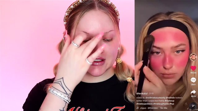 Full Face Of Viral Tiktok Makeup Trends! | Nikkietutorials