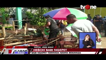 Sudah Ketahuan, Tersangka Babi Ngepet di Depok Minta Maaf
