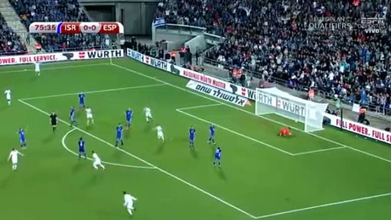 İspanyol yıldızdan İsrail'e harika gol!