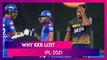 Delhi vs Kolkata IPL 2021: 3 Reasons Why Kolkata Lost