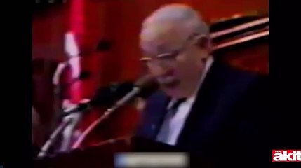 Erbakan Hoca'nın 25 yıl önce, bugün yaşadıklarımızı anlatan konuşması