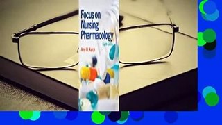 About For Books  Focus on Nursing Pharmacology  For Kindle