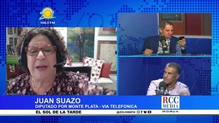 Diputado Juan Suazo comenta incidente de los policías con manifestantes en Yamasá
