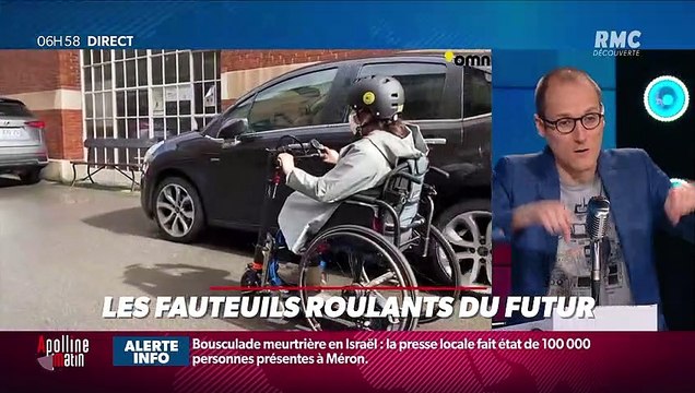 La chronique d'Anthony Morel : Les fauteuils roulants du futur - 30/04