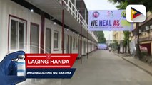 Quarantine facility na gawa sa container vans, binuksan sa San Juan City