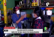 Cercado de Lima: delincuentes roban más de 20 mil soles en máquinas de almacén